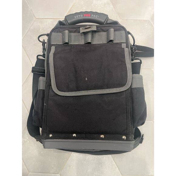 Veto Pro Pac MB3B Tech Series Diagnostic Tool Bag Hard Bottom Shoulder Strap - Picture 6 of 8